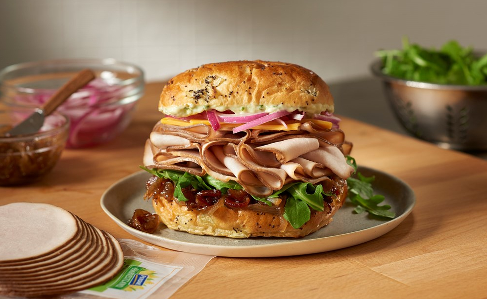 Easy Sliced Turkey Sandwich with Onion Jam | Perdue Foodservice