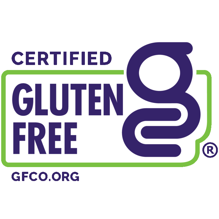 Certified
Gluten Free