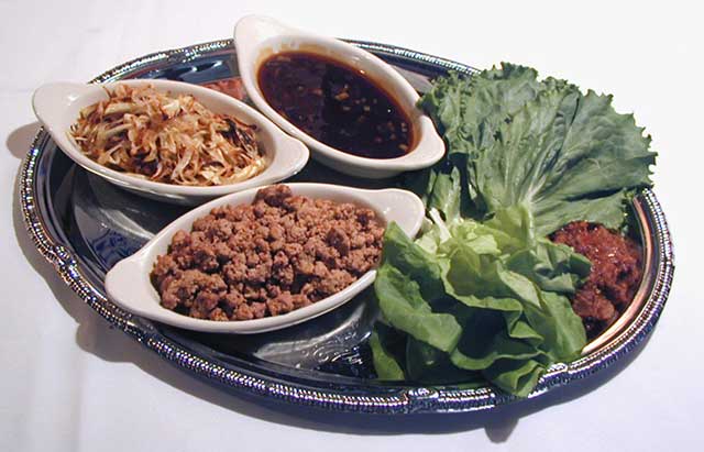 Thai Style Spicy Turkey Lettuce Wraps