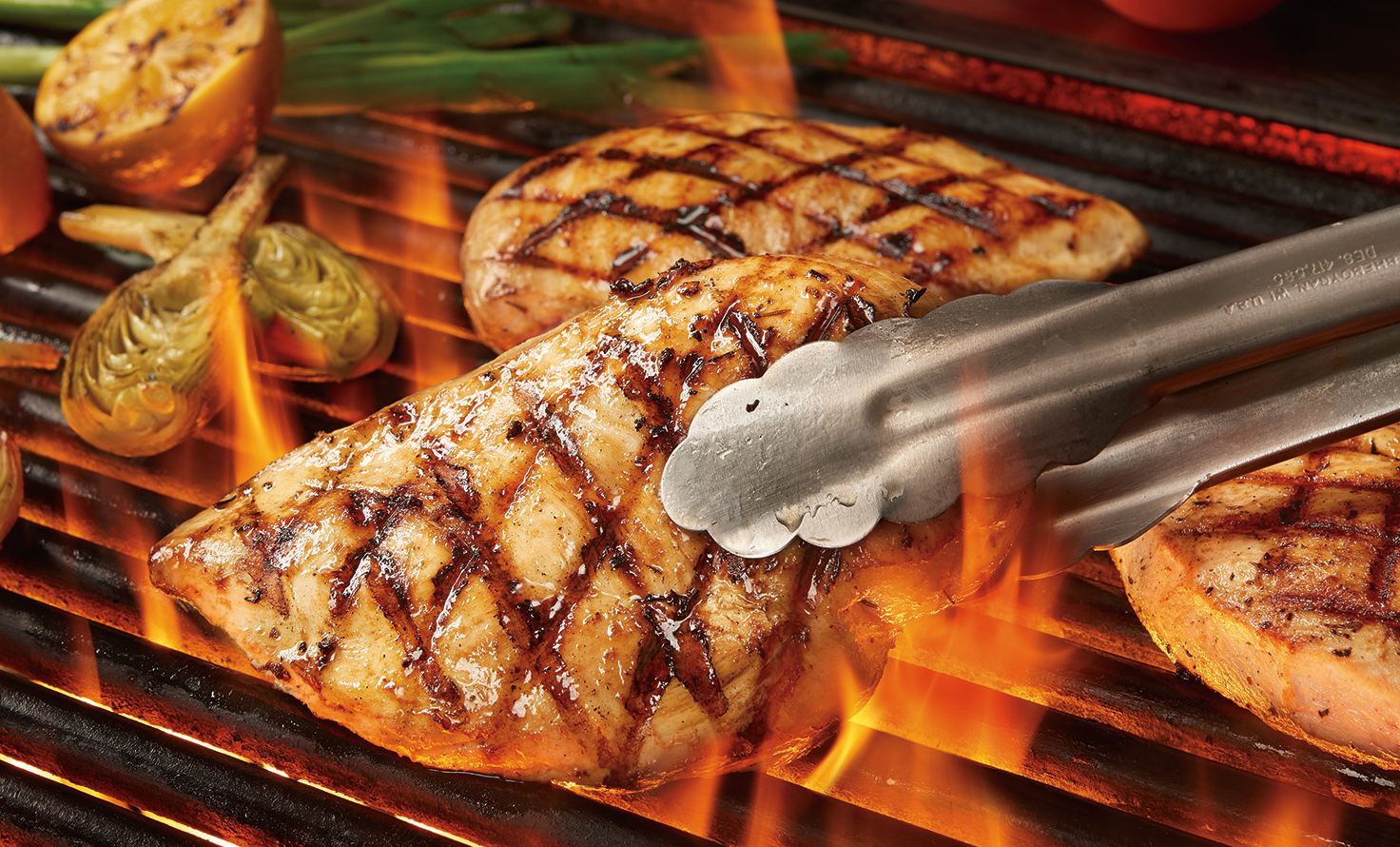 HARVESTLAND® Organic Grilled Chicken Breast with Grilled Lemon and Fire-Roasted Artichoke Hearts