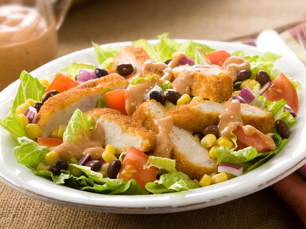 BBQ Chopped Chicken Salad