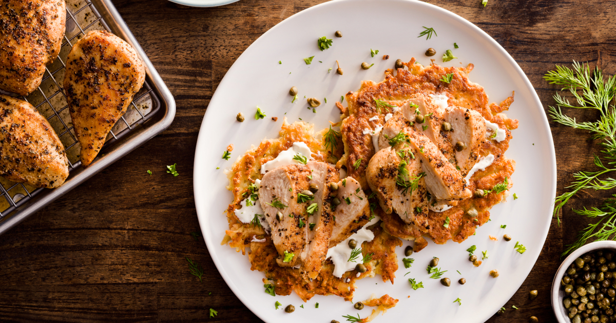 Chicken Potato Rosti | Perdue Foodservice