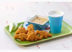 PERDUE® NO ANTIBIOTICS EVER, Fully Cooked, Chicken Nuggets, Dinosaur Shaped, Frozen<br/>(80120)
