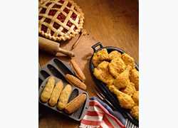 PERDUE® Fully Cooked Fried Chicken, 8 Piece Cut, Breaded, Bone-In, Small Bird, Frozen<br/>(80946)