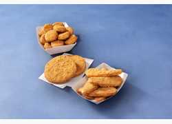 KINGS DELIGHT® NO ANTIBIOTICS EVER, Fully Cooked, Whole Grain Chicken Breast Pattie Fritters, CN…<br/>(66220)